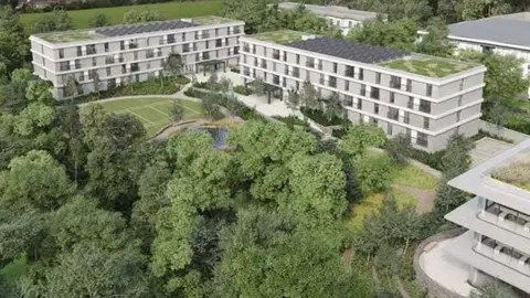 EXCEL GROUP Illustration of the campus