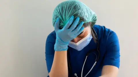 Getty Images NHS worker