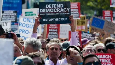 Getty Images Protest against Brexit