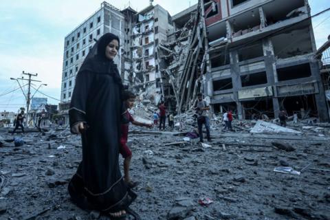 Perang Hamas-Israel 6.000 Bom Jatuh di Gaza
