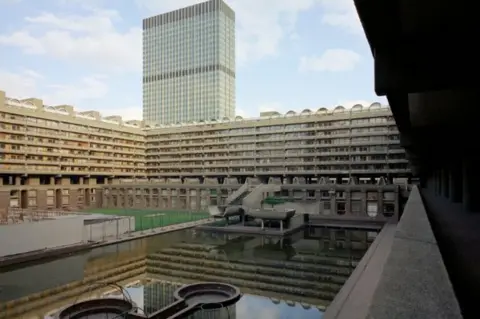 Historic England/John Laing Collection Wide view of Barbican