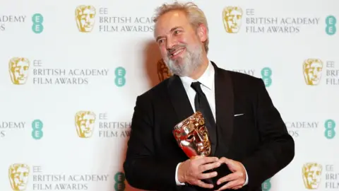 AFP 1917 director Sir Sam Mendes at the Baftas