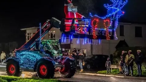 Charles Goadby Sheepy and District Ploughing Association tractor run