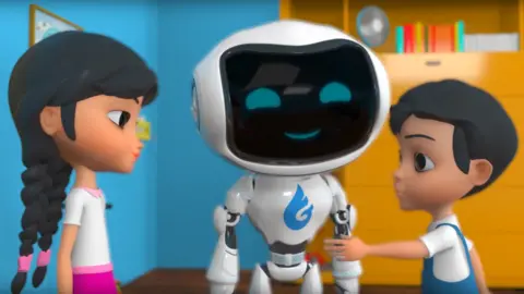 Uzatom/YouTube Uzatom cartoon Kuvvat (Power) promoting nuclear energy, October 2018