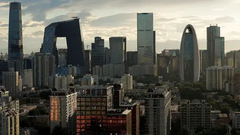 Getty Images Beijing skyline