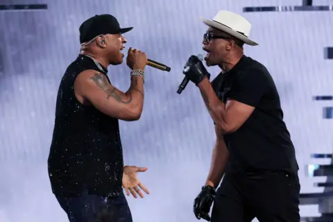 Getty Images LL Cool J and DMC