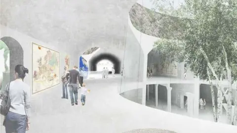 Earth Project Artists impression of how the centre will look