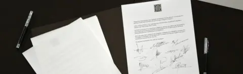 Getty Images Puigdemont's speech