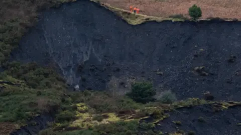 Getty Images Coaltip at Tylorstown in February 2020