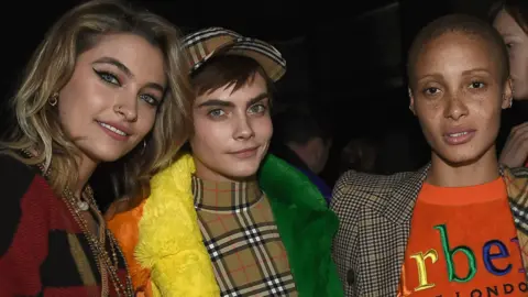 Getty Images Paris Jackson, Cara Delevingne and Adwoa Aboah