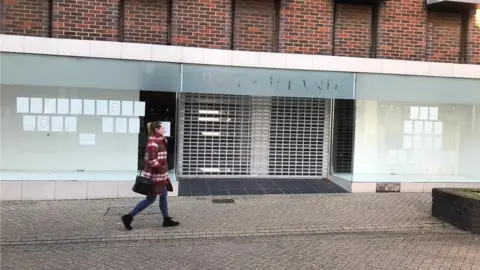 The former River Island shop in Bedford