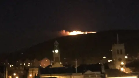 @LiveForeverProd Image of moorland fire