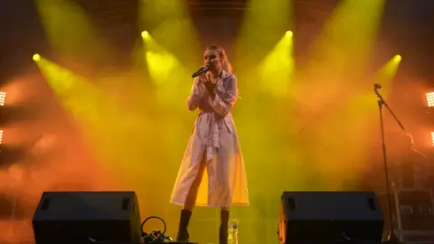 Pride Pics Girls' Aloud sing Nadine Coyle