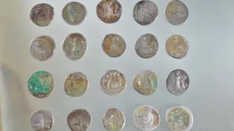 Suffolk County Council Roman coins