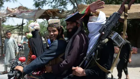 Getty Images Taliban fighters