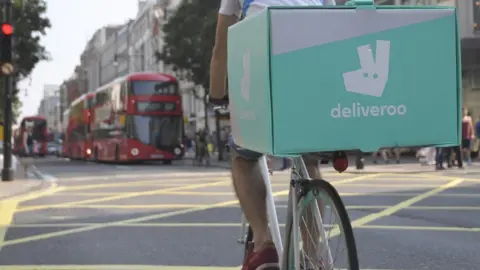 Reuters Deliveroo driver