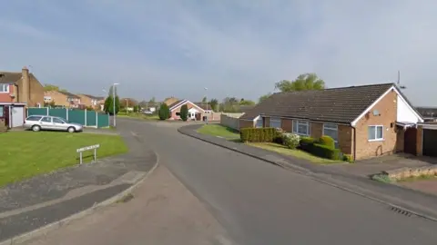 Google Elizabeth Road, Fleckney, Leicestershire