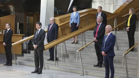 Getty Images Politicians at Holyrood