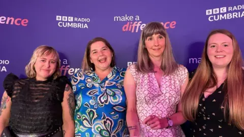 Make a Difference Radio Cumbria award winners