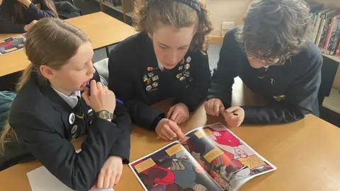 Christina Gabbitas Pupils reading