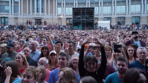 Simon Chapman Bristol Sounds crowd