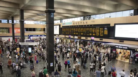 Getty Images Euston station