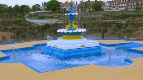 East Lindsey District Council Fairy Dell Paddling Pool