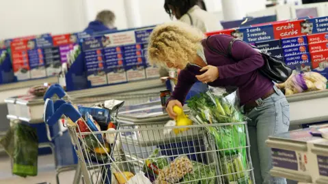 Getty Images Tesco shopper