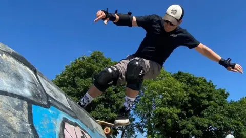 Karl Neville Karl Neville skateboarding