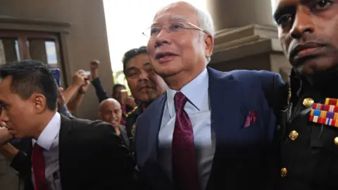 Getty Images Former Malaysian Prime Minister Najib Razak