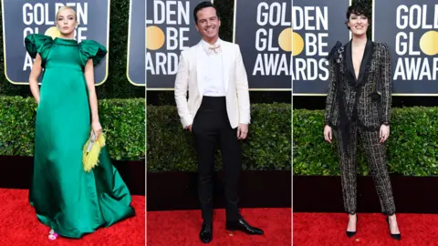 Getty Images Jodie Comer, Andrew Scott and Phoebe Waller-Bridge