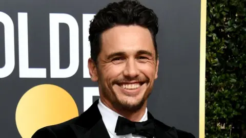 Getty Images Actor James Franco at the 75th Golden Globe Awards in Beverly Hills, California, in January 2018
