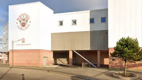 Google Blackpool FC stadium