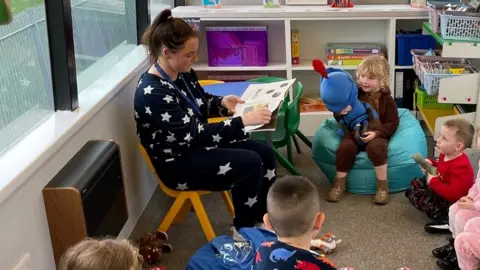 West Winds Primary School, Newtownards The Incredible Book-Eating Bus