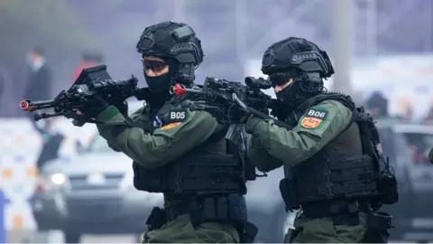 Getty Images Taiwanese soldiers