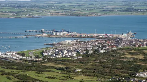 Geopgraph/Ian Capper Holyhead Port