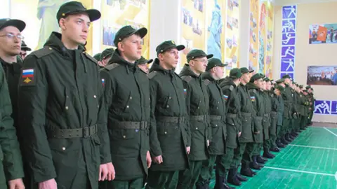 Russian defence ministry Call-up of conscripts, Volgograd, Russia, 2019