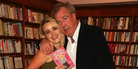 Getty Images Emily Clarkson and her dad Jeremy Clarkson