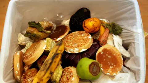 BBC Food waste in bin