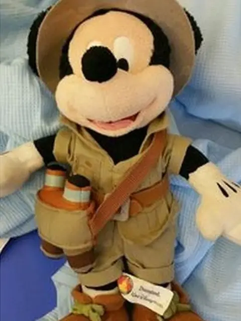 Kent Police Mickey Mouse toy