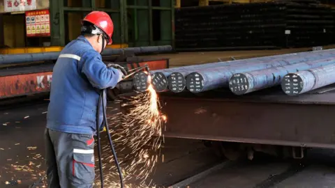 Getty Images A Chinese steelmaker