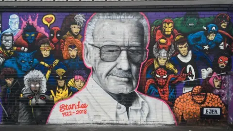 Danny McDermott (AKA EJEK) Stan Lee mural