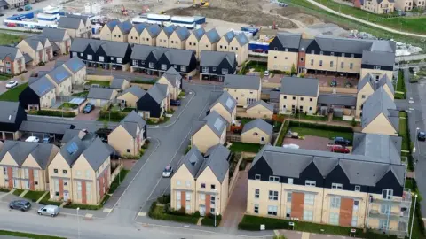 Qays Najim/BBC Aerial view of Northstowe