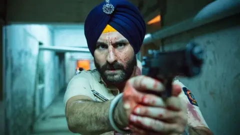 NETFLIX Saif Ali Khan plays a Sikh inspector in the Mumbai police force