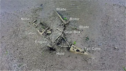 Lough Foyle: Royal Navy helicopter wreck found after 60 years