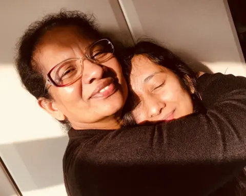 BBC Rashani and her mother