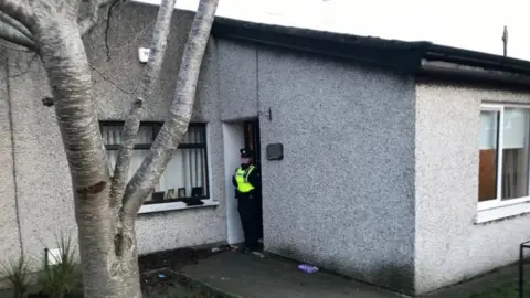 RTE Sealed off house in Drogheda