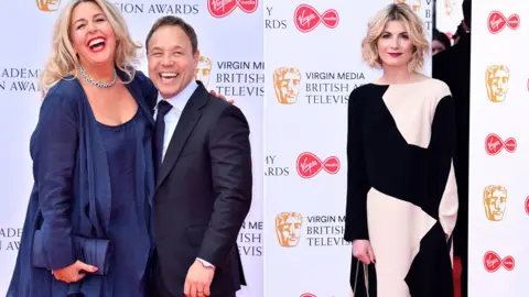 PA Hannah Walters and Stephen Graham; Jodie Whittaker