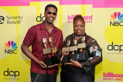 Getty Images Audrey and Obasi Jackson