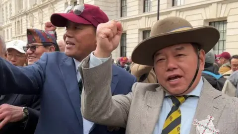 Gurkha protest